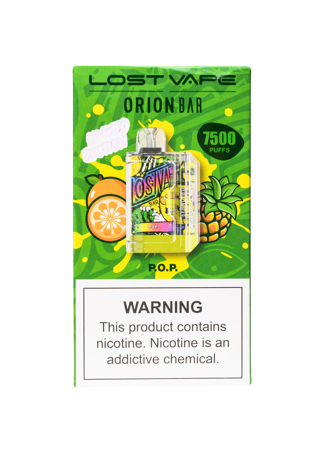 Lost Vape Orion Bar 7500 Pop | GetPop Lost Vape Orion Bar 7500 Pop | GetPop