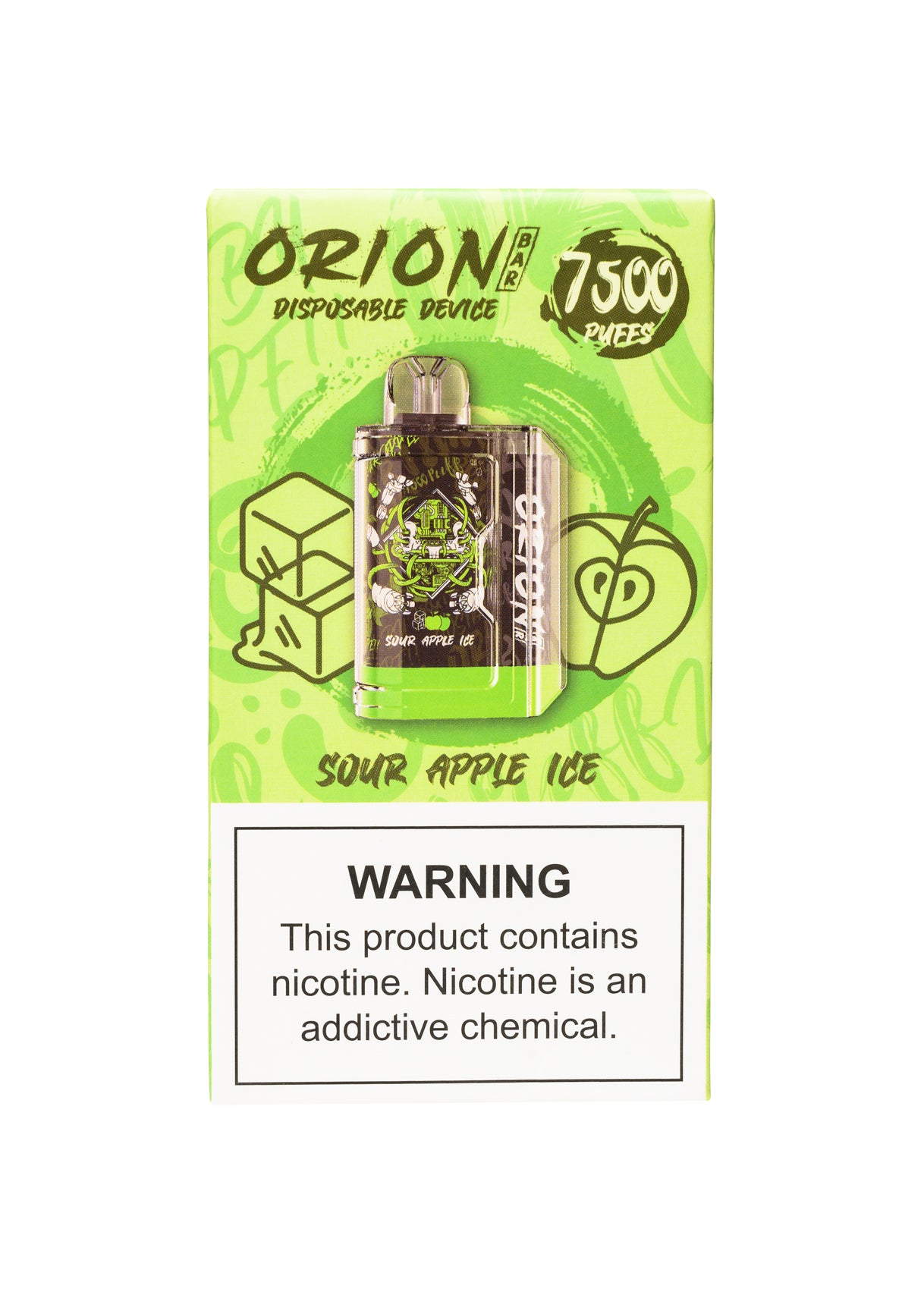 Lost Vape Orion Bar 7500 Sour Apple Ice