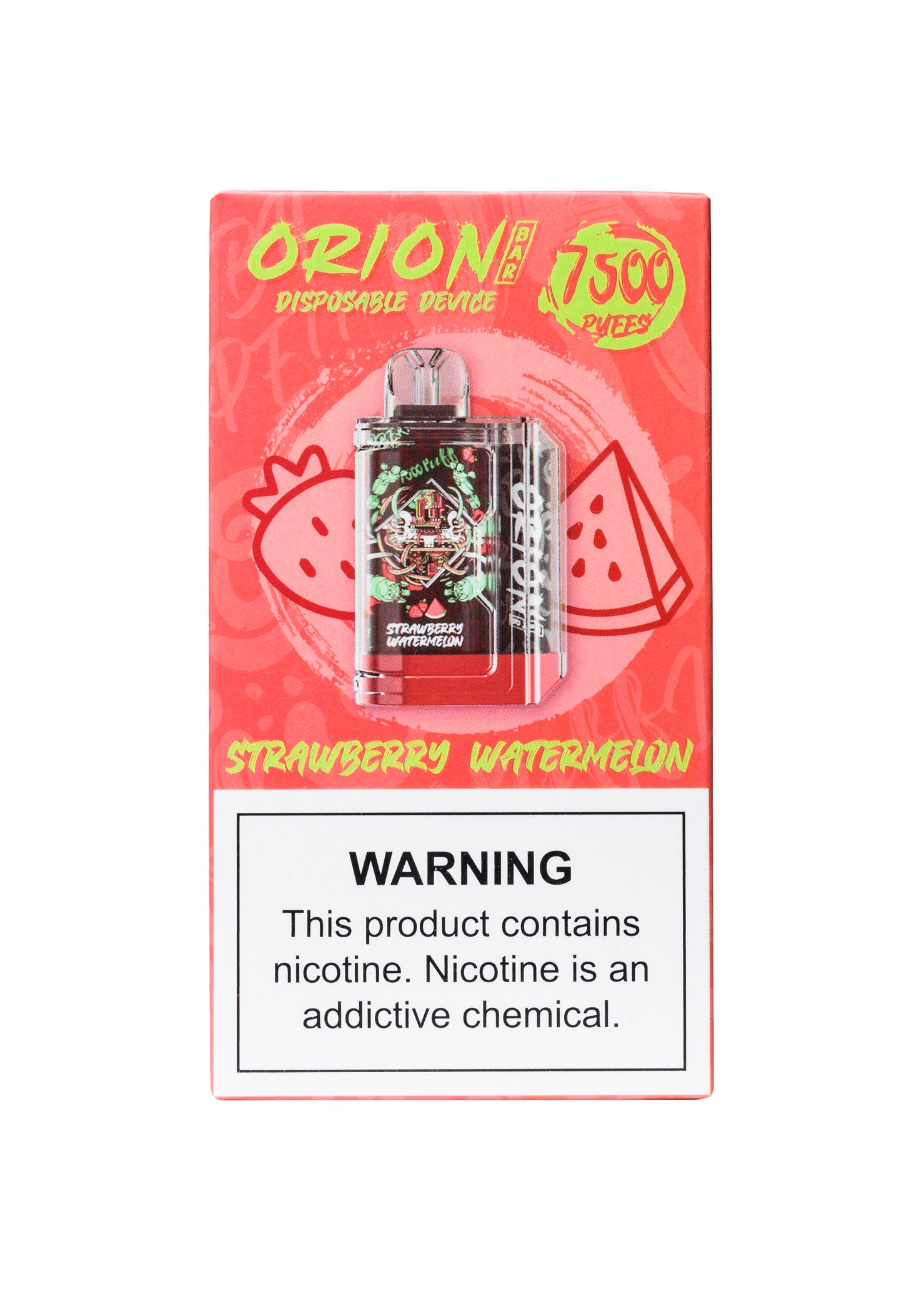 Lost Vape Orion Bar 7500 Strawberry Watermelon | GetPop Lost Vape Orion Bar 7500 Strawberry Watermelon | GetPop