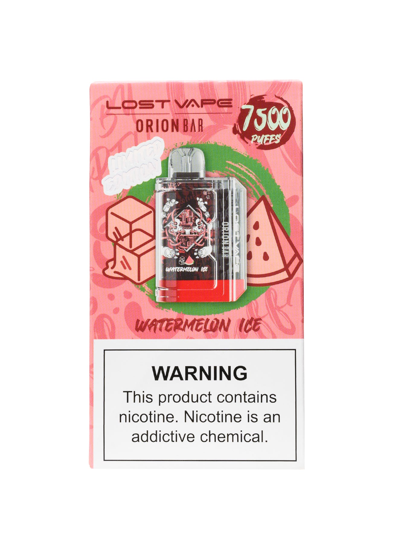 Lost Vape Orion Bar 7500 Watermelon Ice