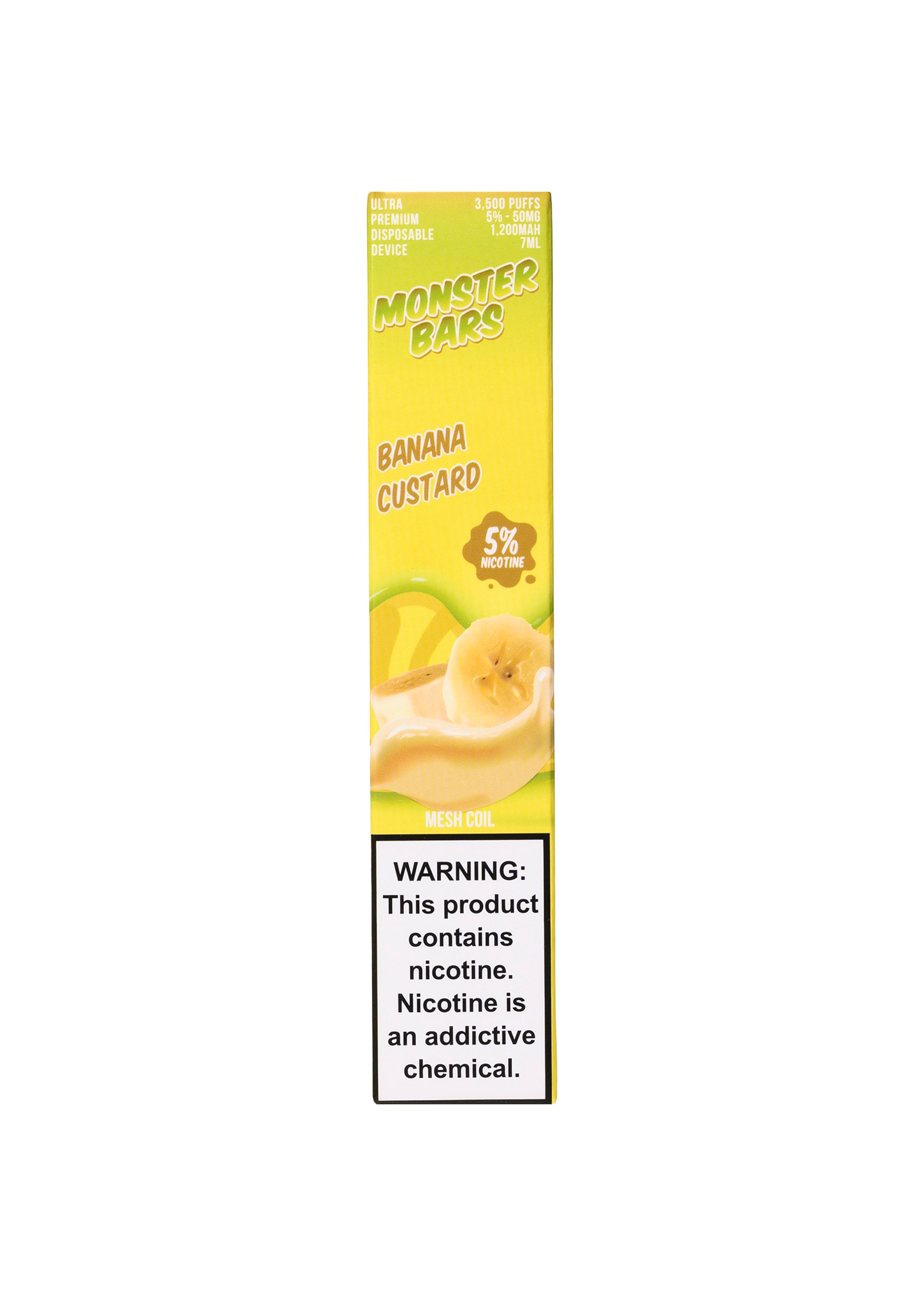 Monster Bars 3500 Banana Custard | GetPop
