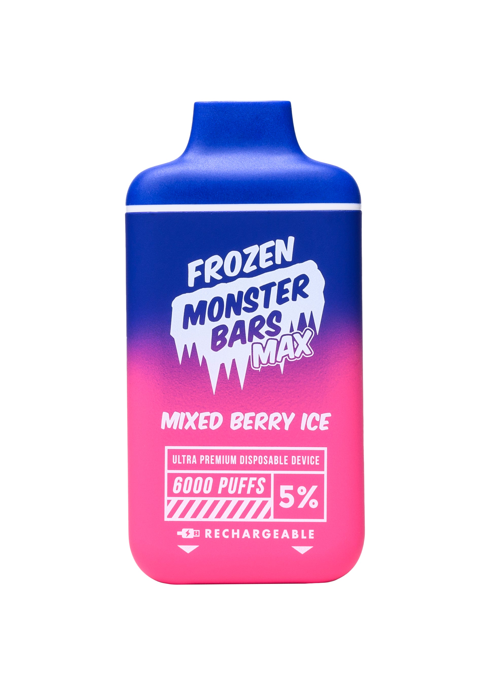 Monster Bars Max 6000 Mixed Berry Ice | GetPop Monster Bars Max 6000 Mixed Berry Ice | GetPop