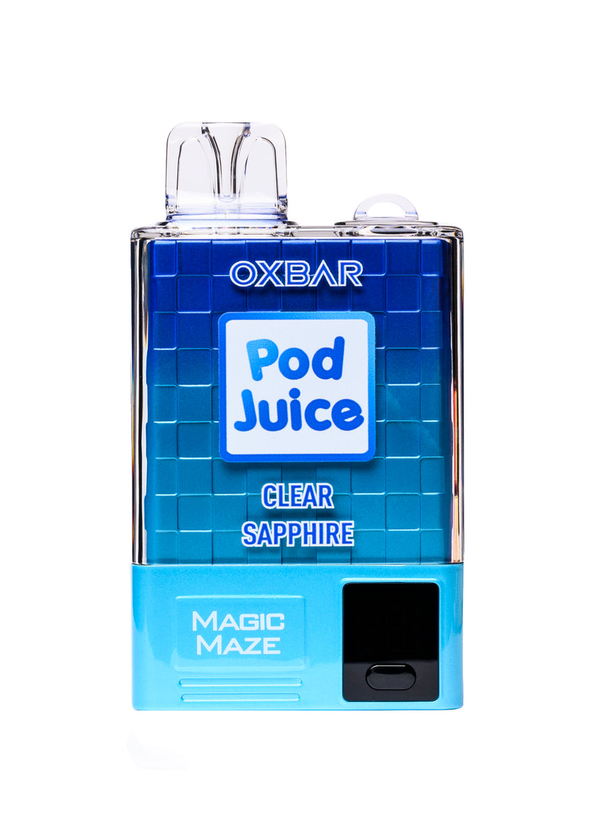 Oxbar Magic Maze Pro 10K Clear Sapphire | GetPop