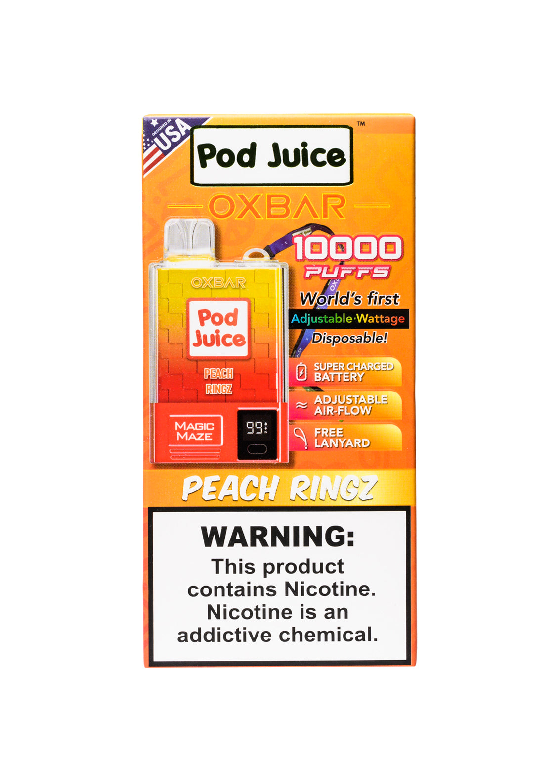 peach rings vape juice Icy Peach Rings vape juice main image 1