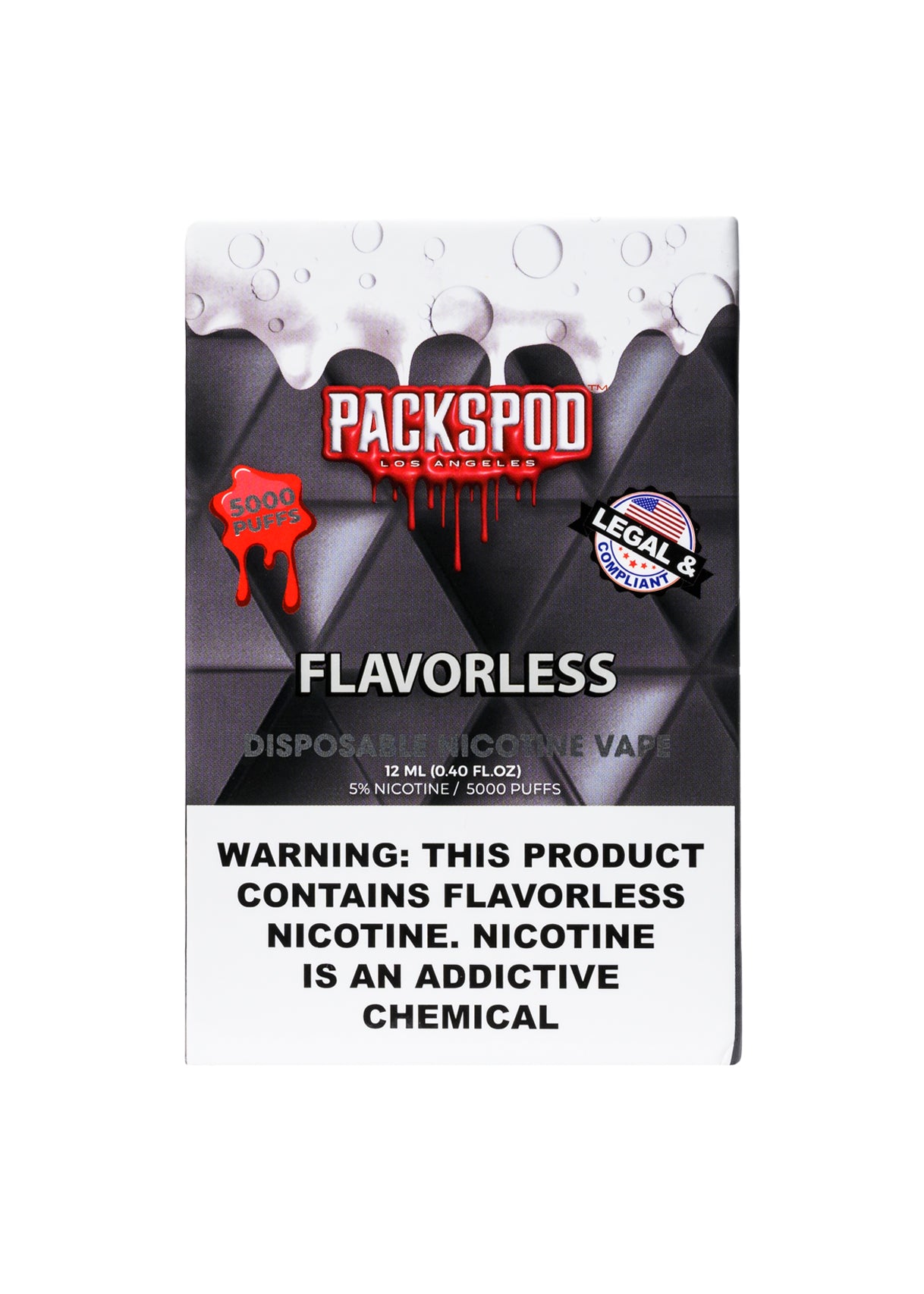 PacksPod 5000 Flavorless | GetPop PacksPod 5000 Flavorless | GetPop