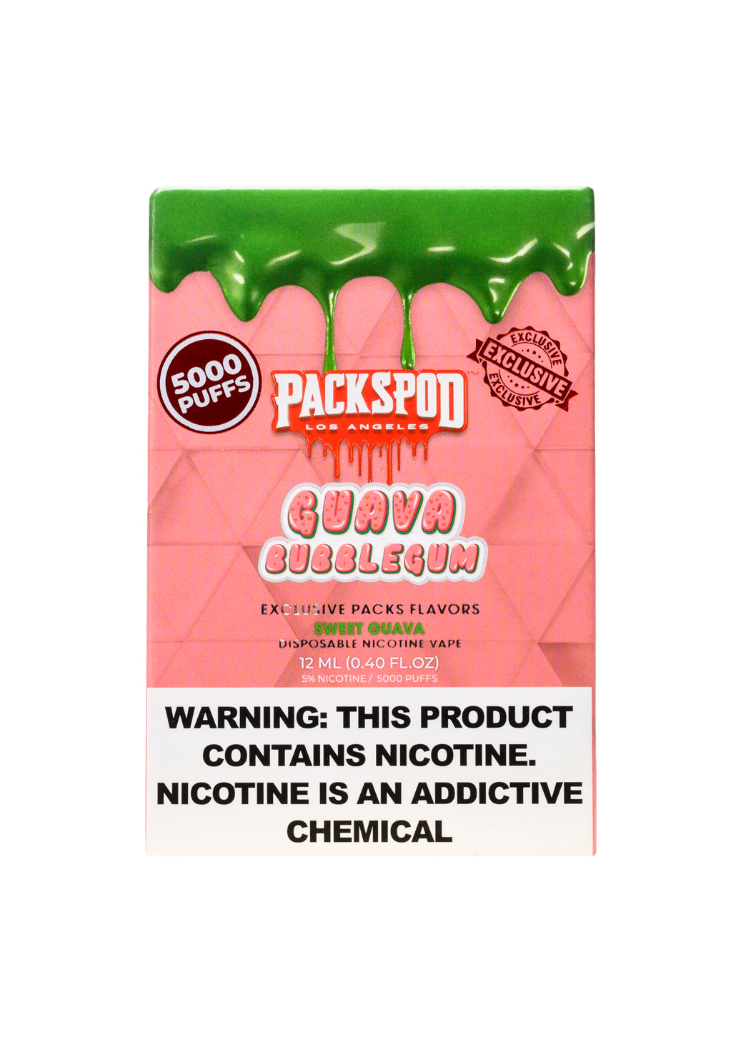 PacksPod 5000 Guava Bubblegum