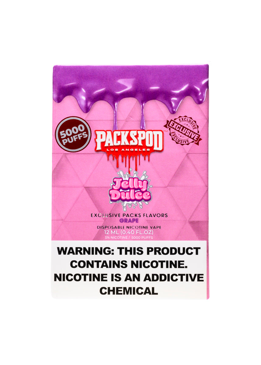 PacksPod 5000 Jelly Dulce (Grape Ice) | GetPop