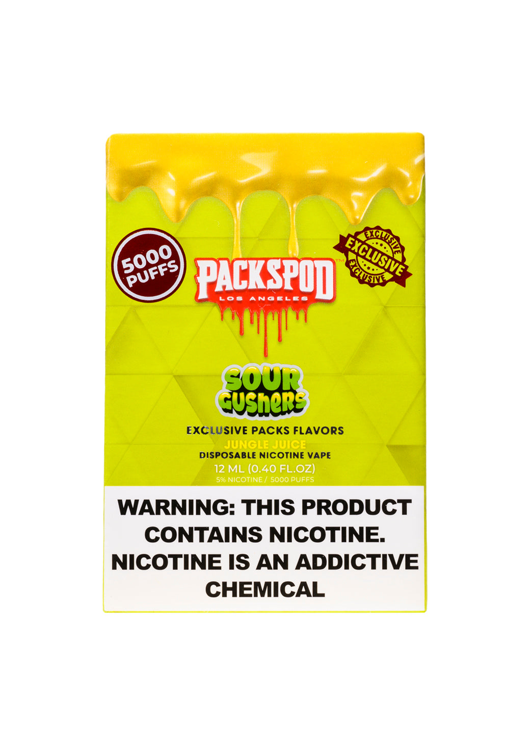 how much is elf bar vape PacksPod 5000 Sour Gushers (Jungle Juice)