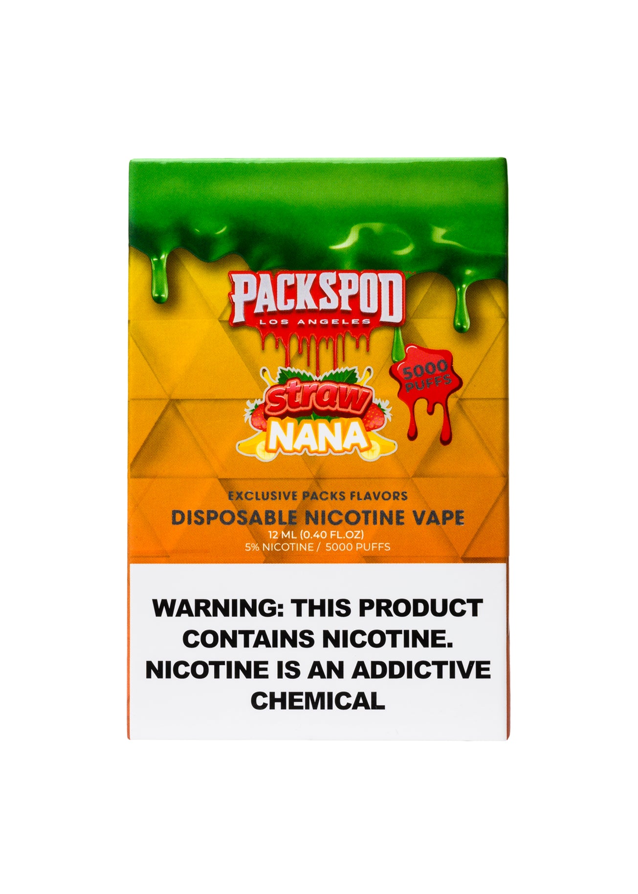 PacksPod 5000 Straw Nana | GetPop PacksPod 5000 Straw Nana | GetPop