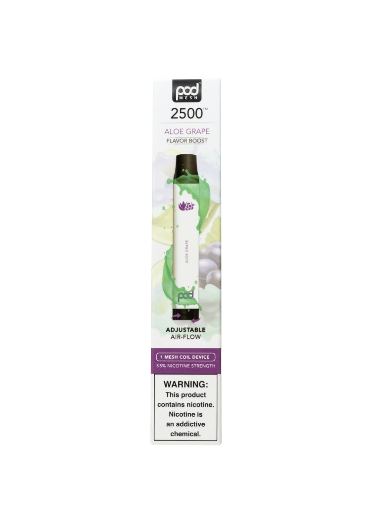 Pod 2500 Mesh Aloe Grape