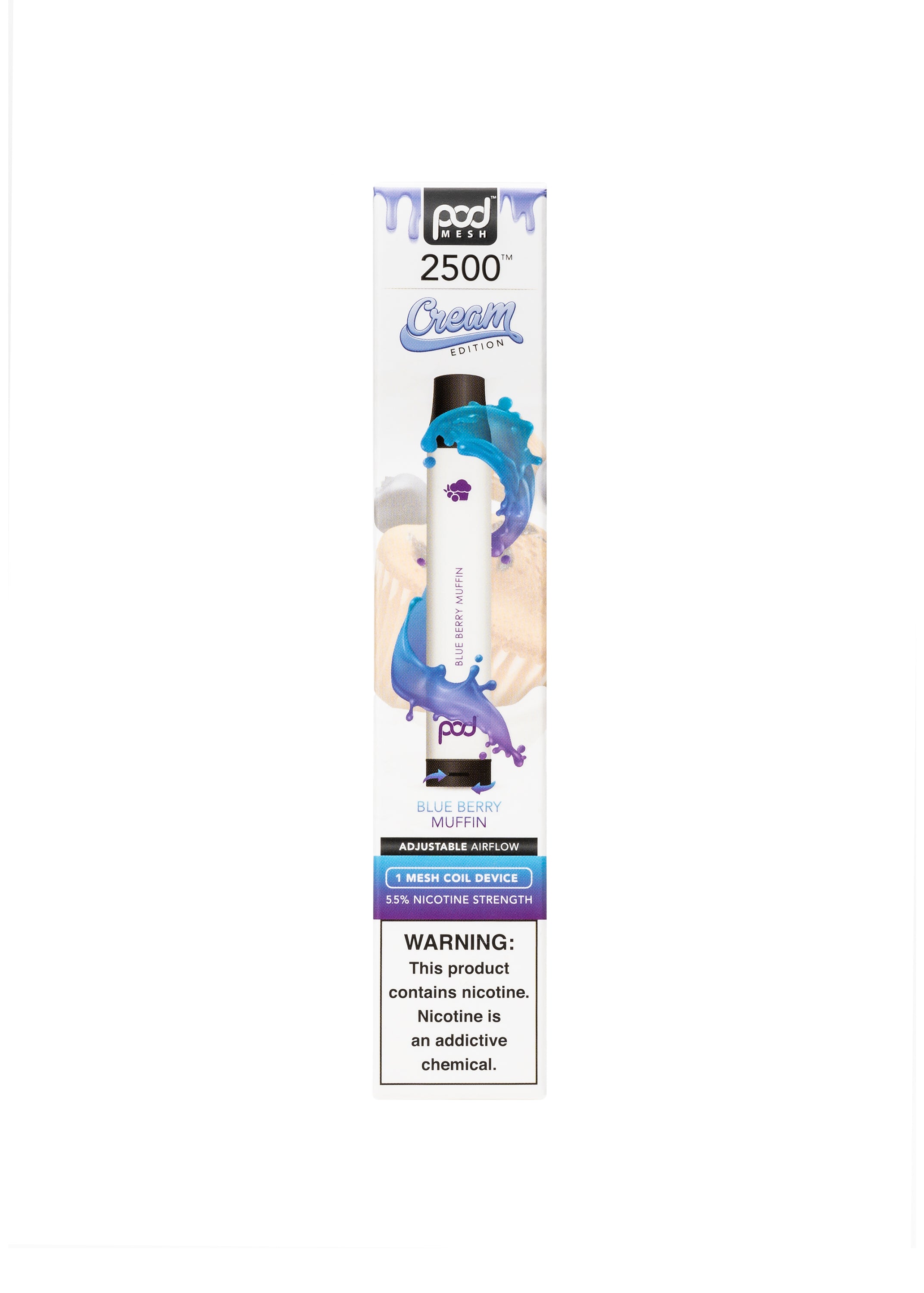 Pod 2500 Blueberry Muffin | GetPop Pod 2500 Blueberry Muffin | GetPop