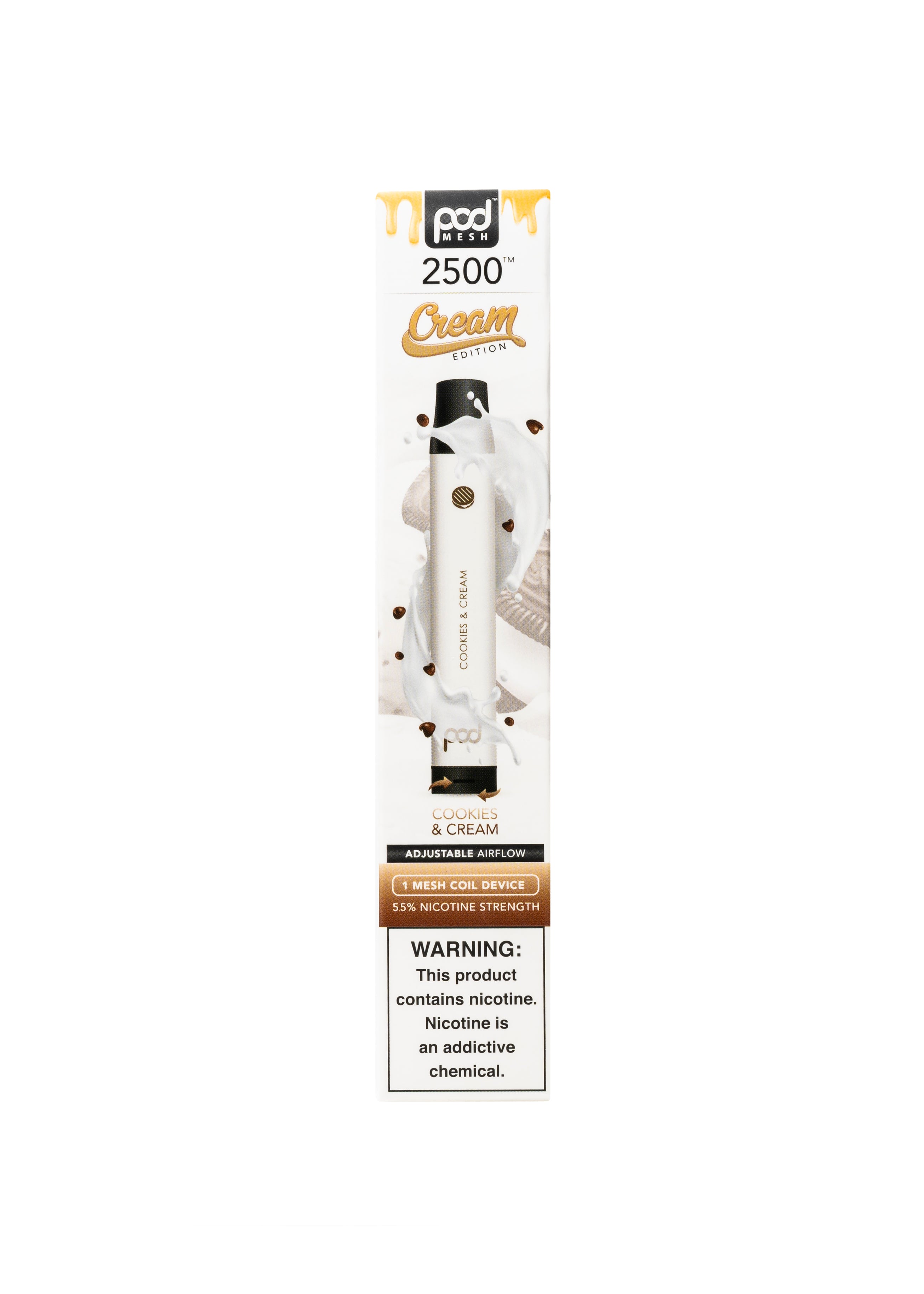 Pod 2500 Cookies and Cream | GetPop Pod 2500 Cookies and Cream | GetPop