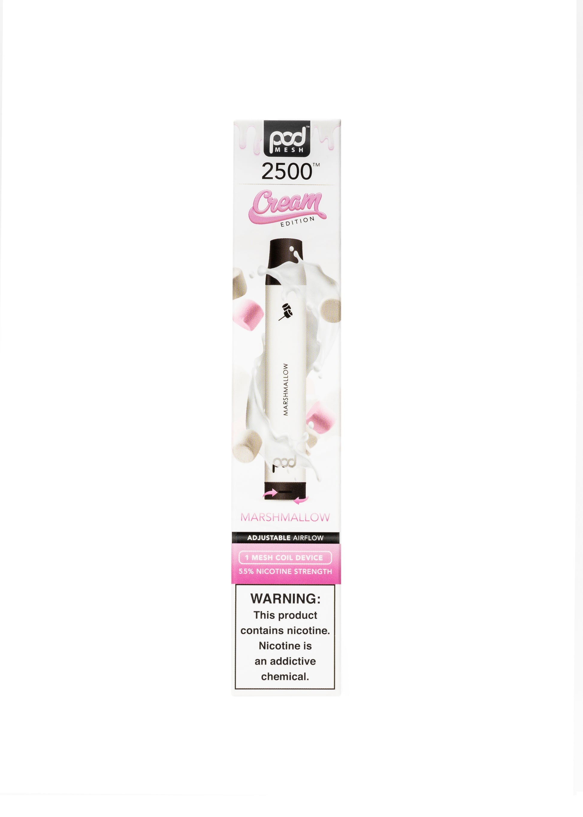 Pod 2500 Marshmallow | GetPop Pod 2500 Marshmallow | GetPop