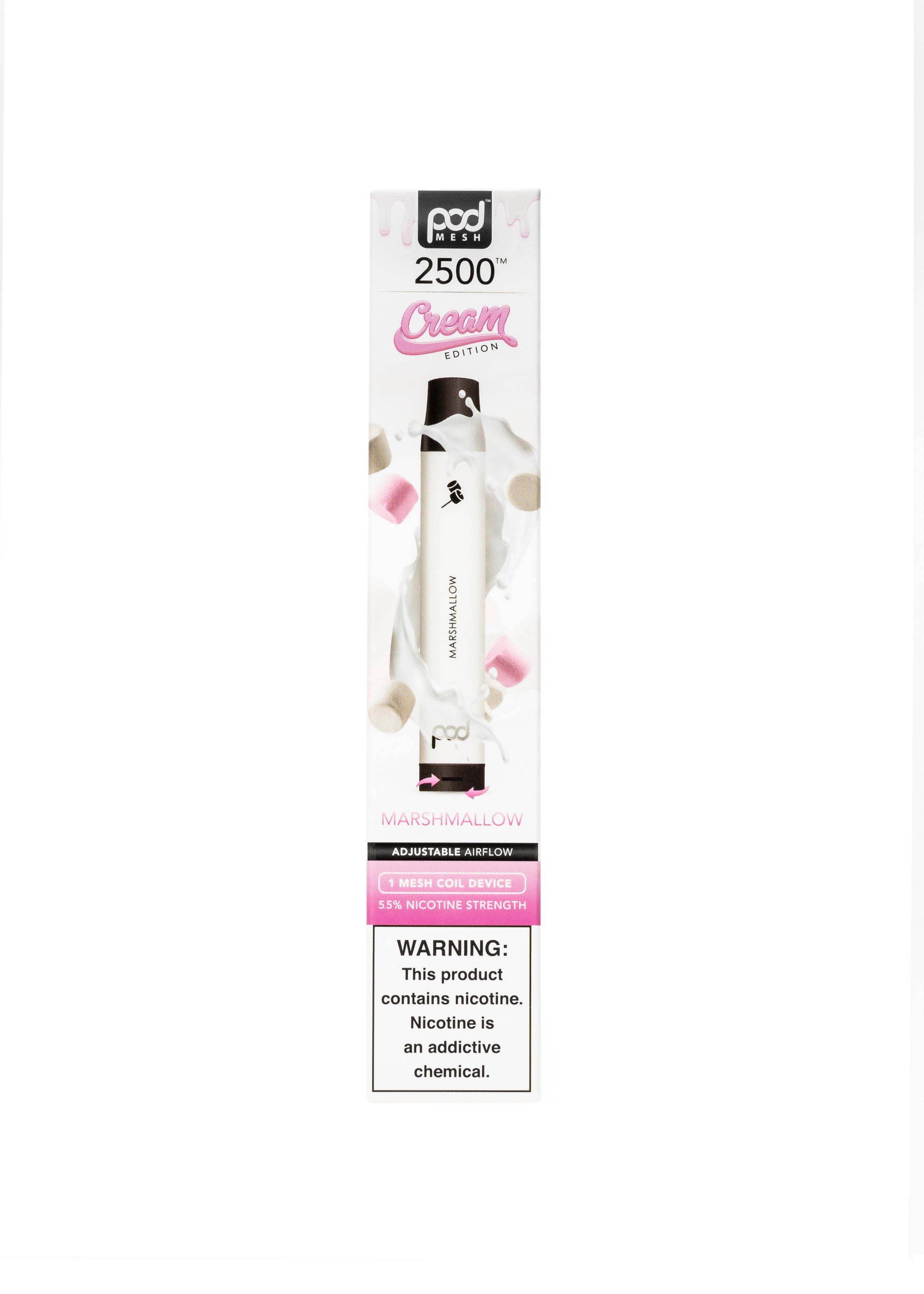 Pod 2500 Mesh Marshmallow