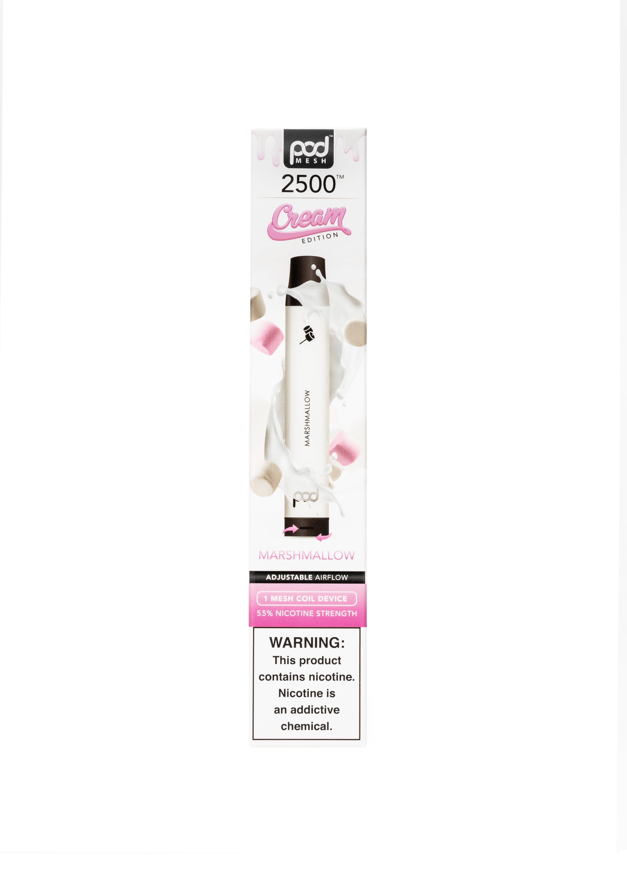 Pod 2500 Mesh Marshmallow