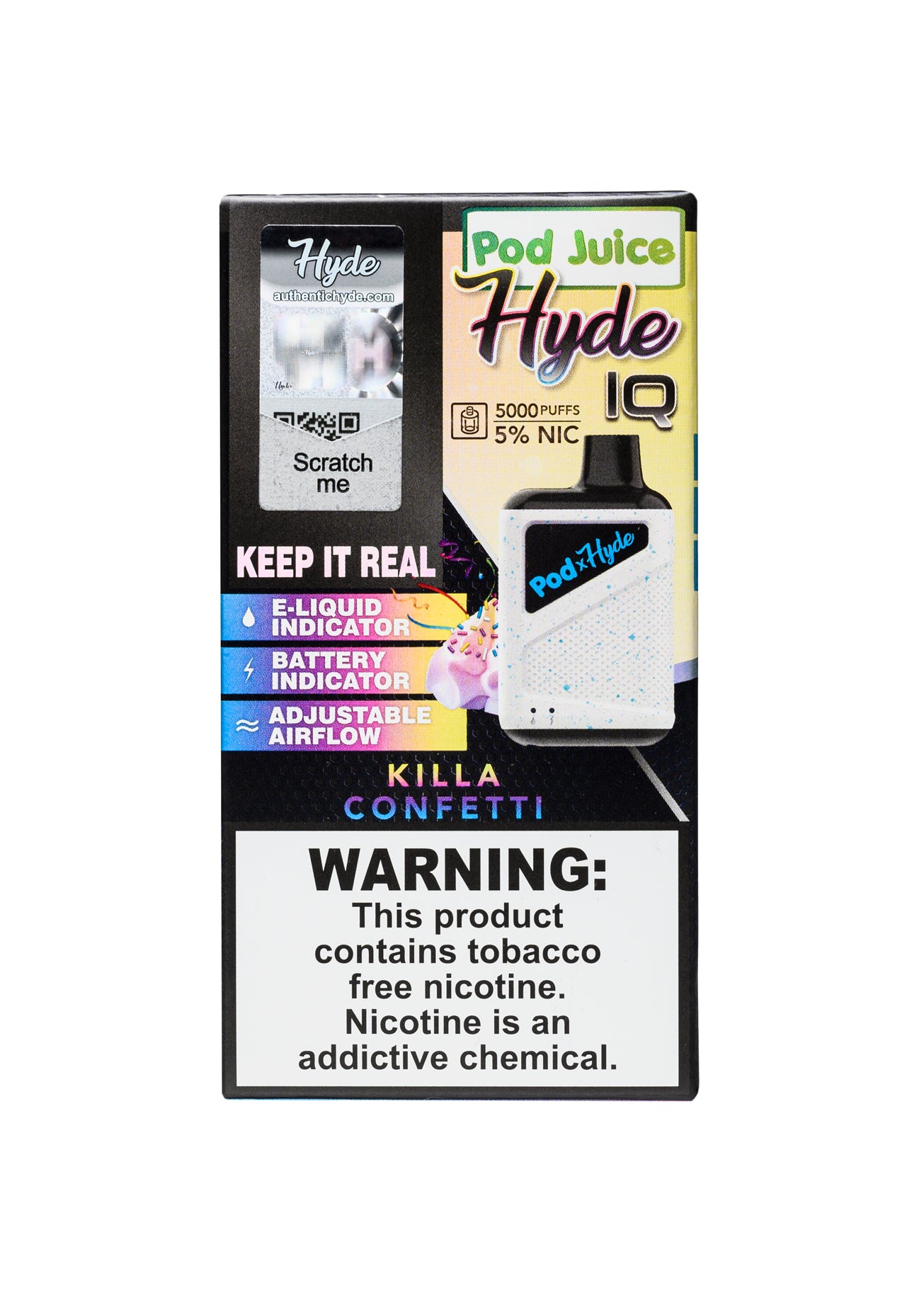 Pod Juice x Hyde IQ 5000 Killa Confetti | GetPop