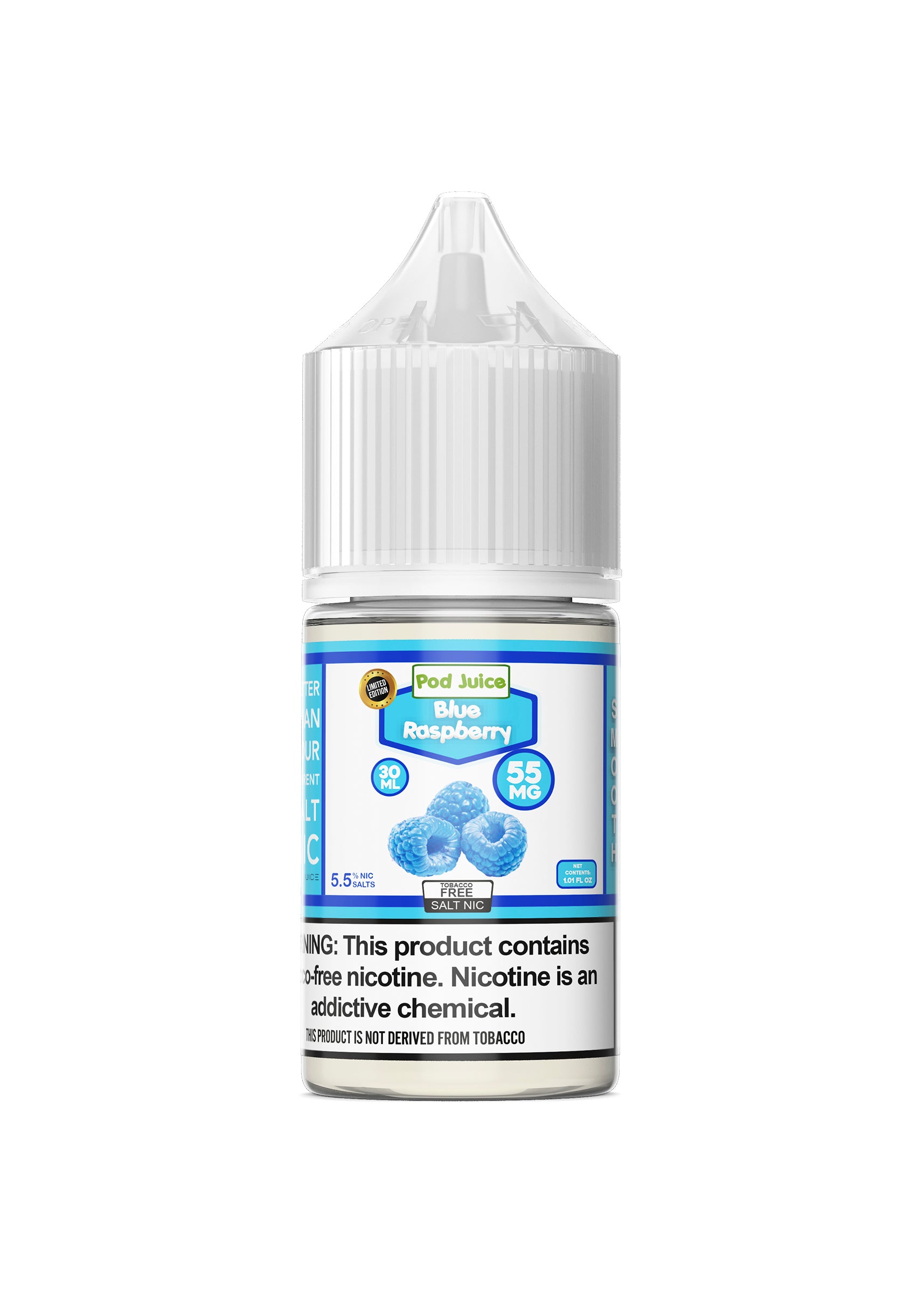 Pod Juice Salt Blue Raspberry