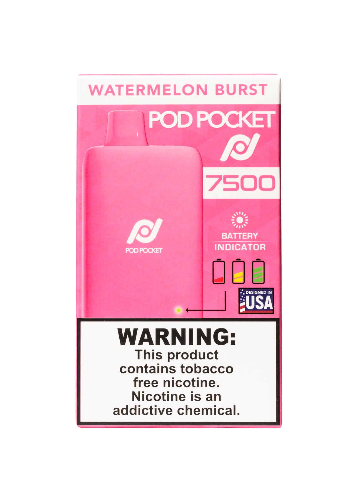 Pod Pocket 7500 Watermelon Burst