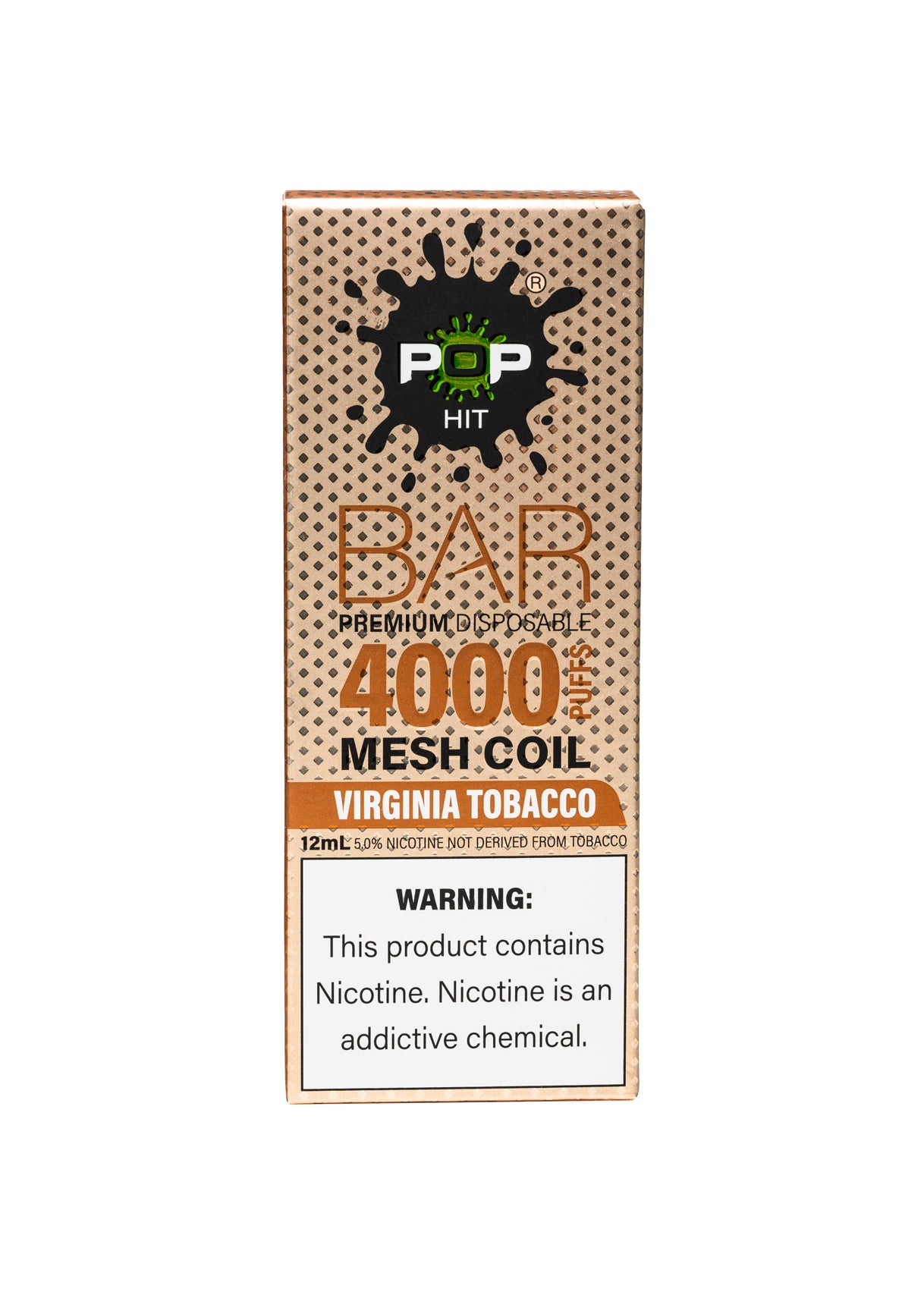 pop tobacco Pop HIT Bar 4000 Virginia Tobacco