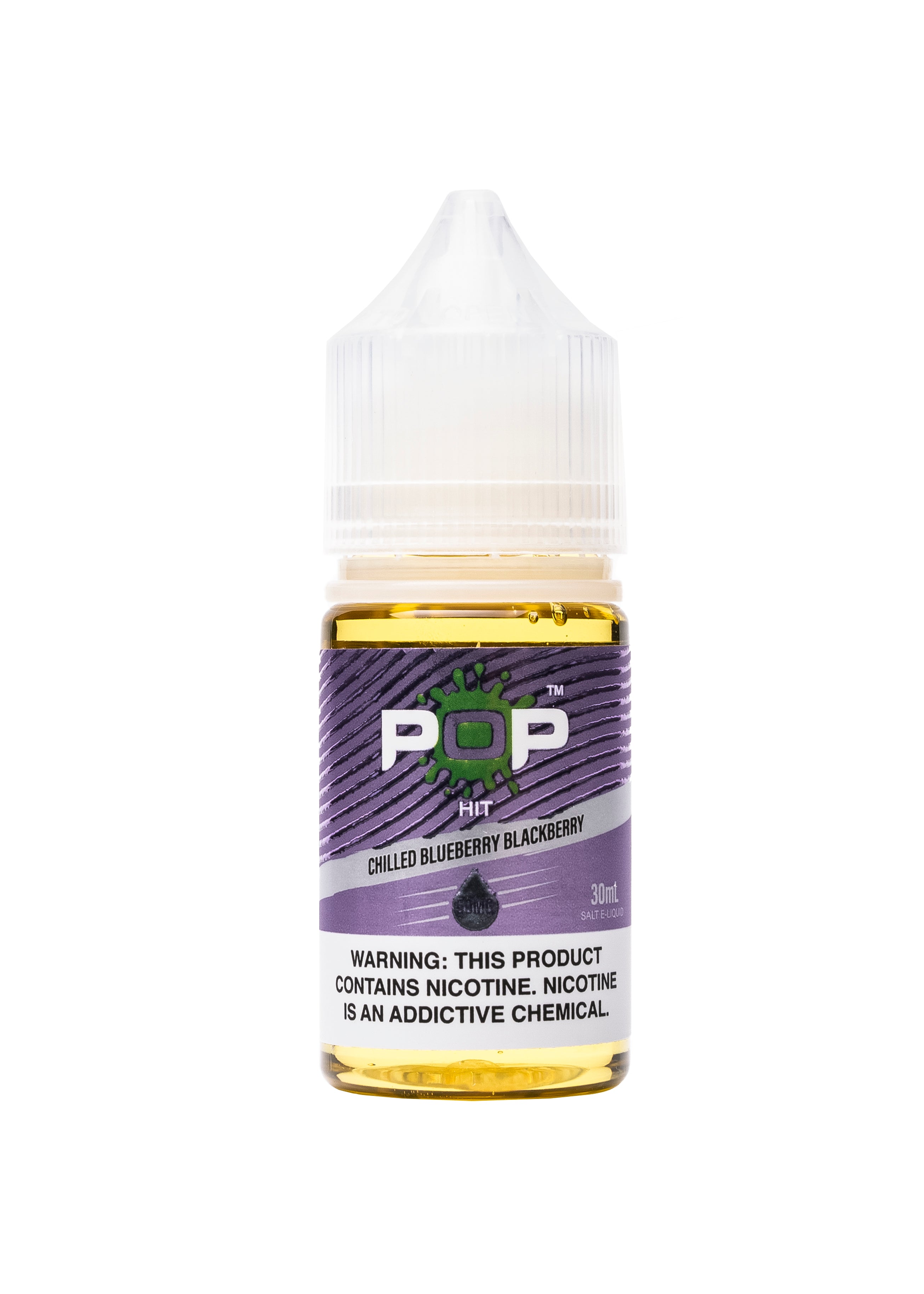 Pop Hit Salt Chilled Blueberry Blackberry