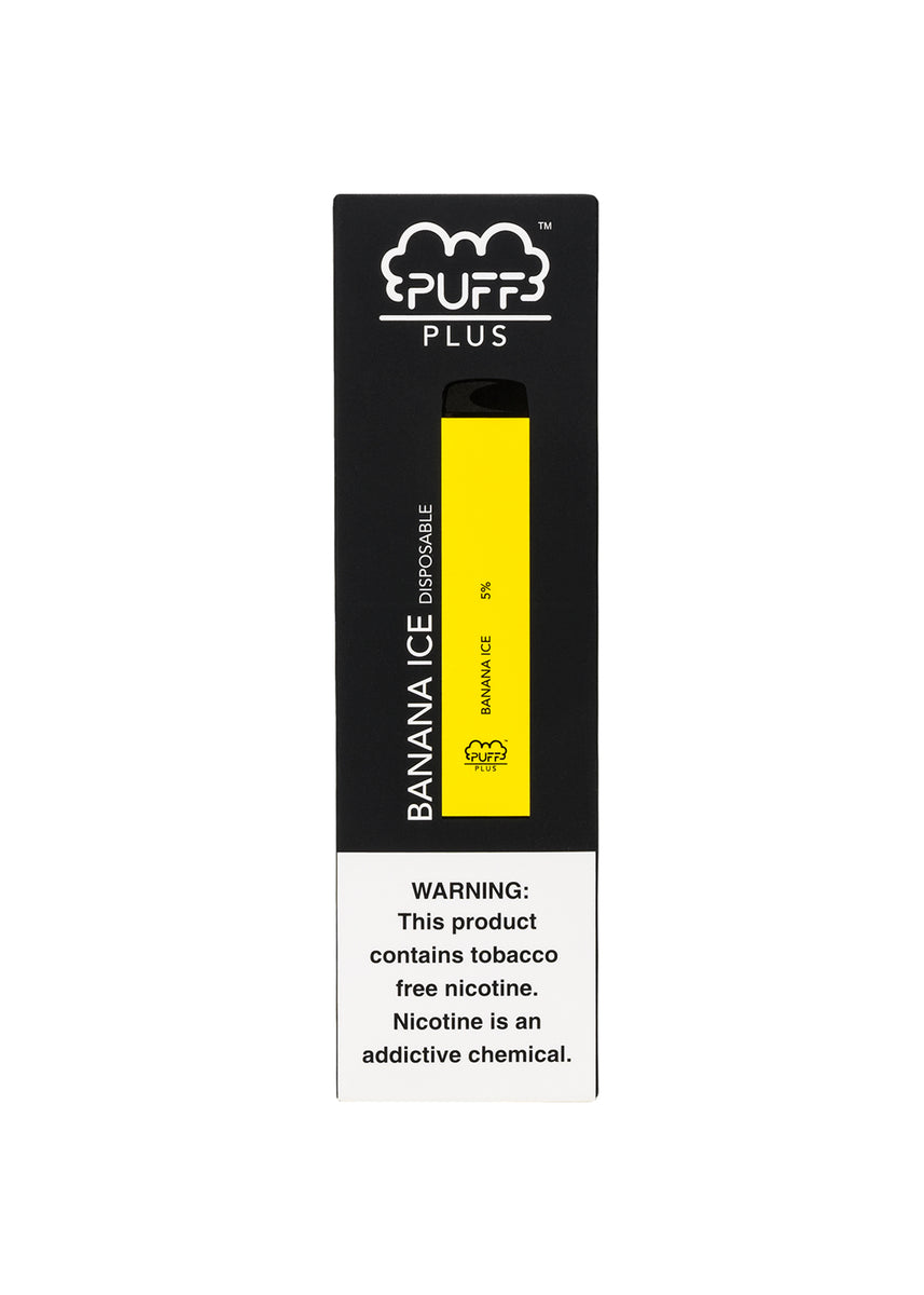 Puff Plus Banana Ice | GetPop