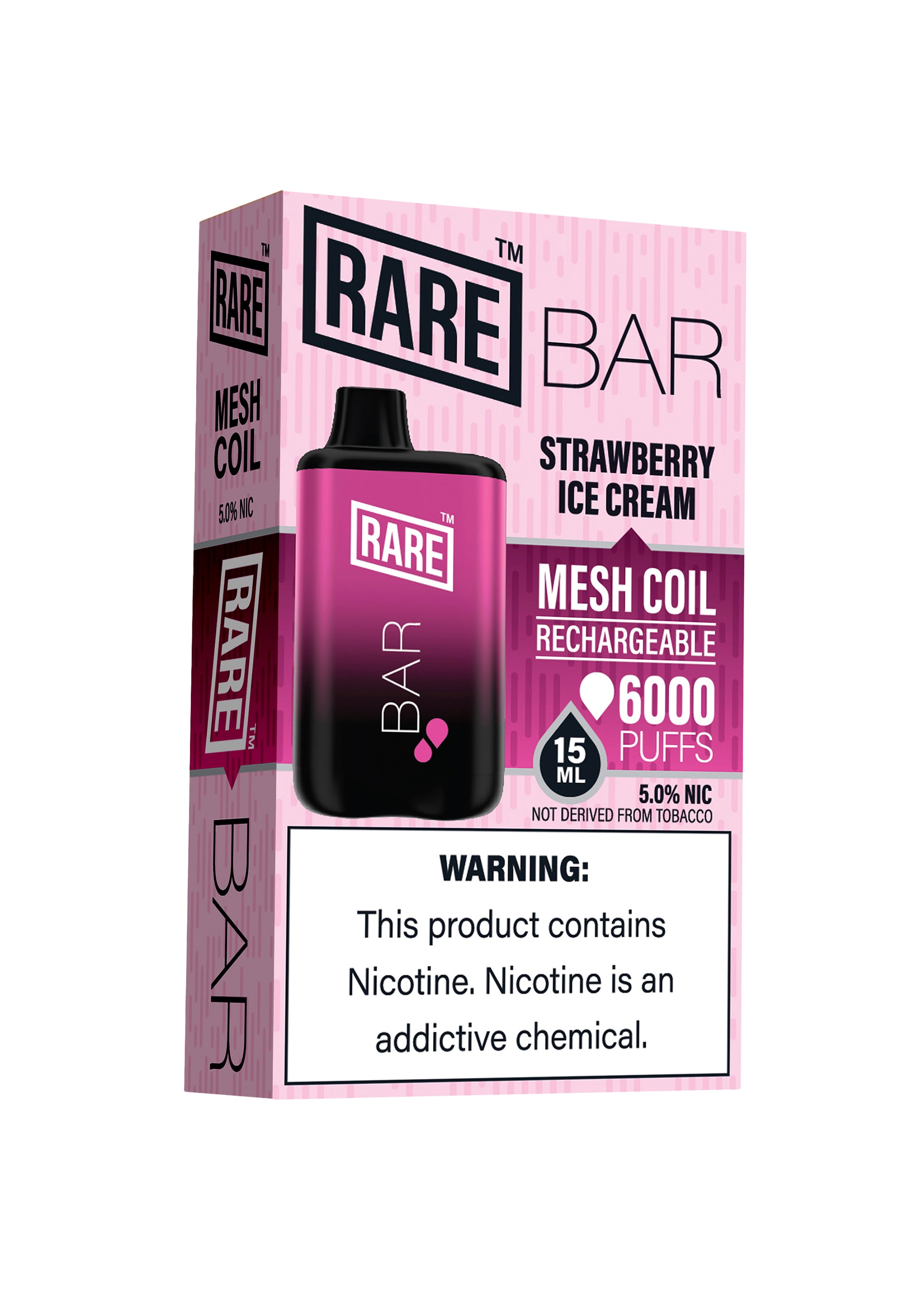 Rare Bar 6000 Mesh Strawberry Ice Cream