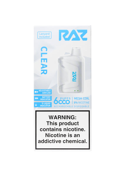 RAZ CA6000 Clear | GetPop RAZ CA6000 Clear | GetPop