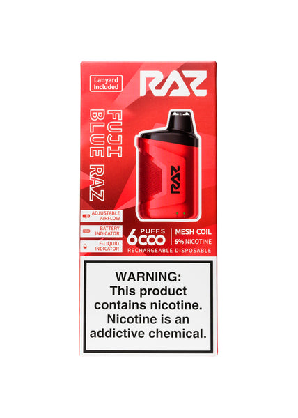 RAZ CA6000 Fuji Blue Raz | GetPop RAZ CA6000 Fuji Blue Raz | GetPop