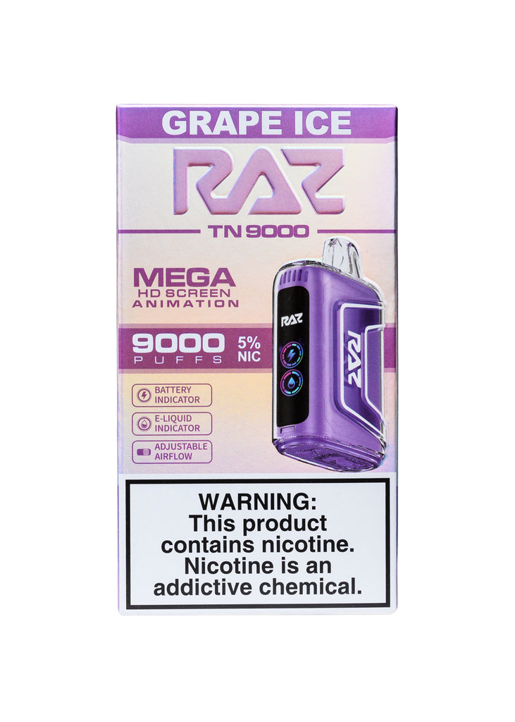 RAZ TN9000 Grape Ice