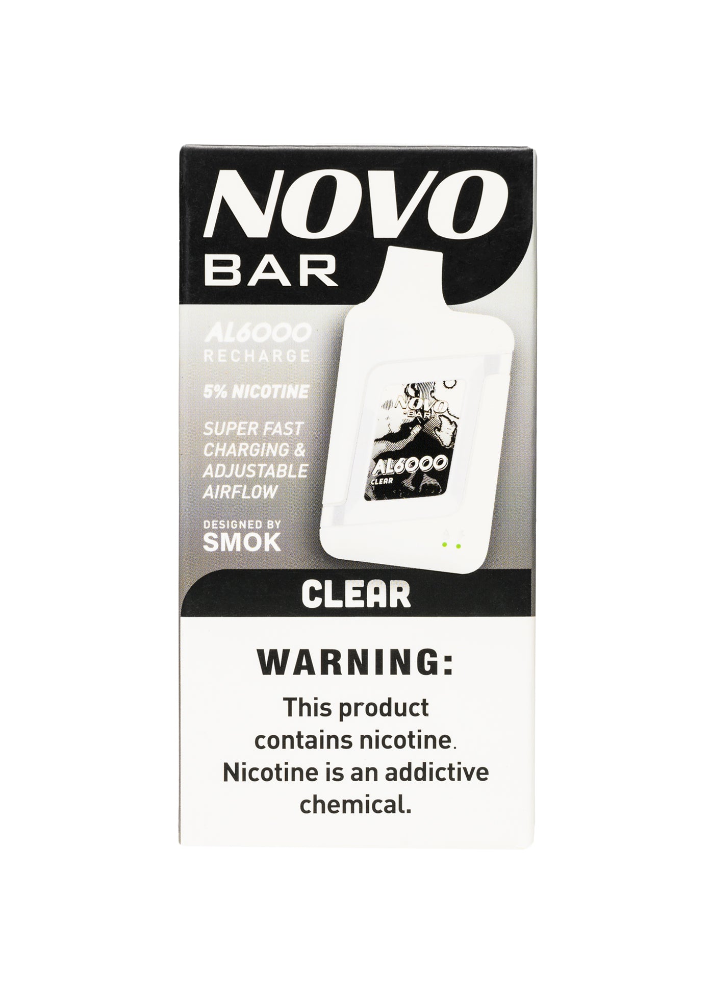 SMOK Novo Bar AL6000 Clear