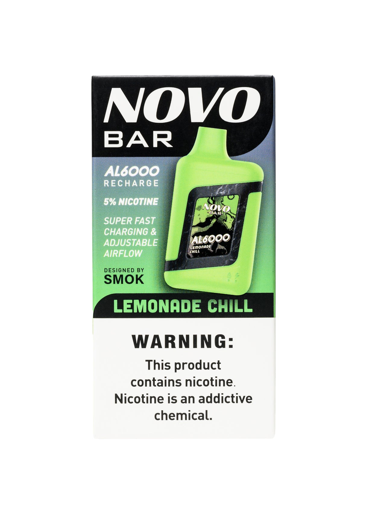 SMOK Novo Bar AL6000 Lemonade Chill | GetPop