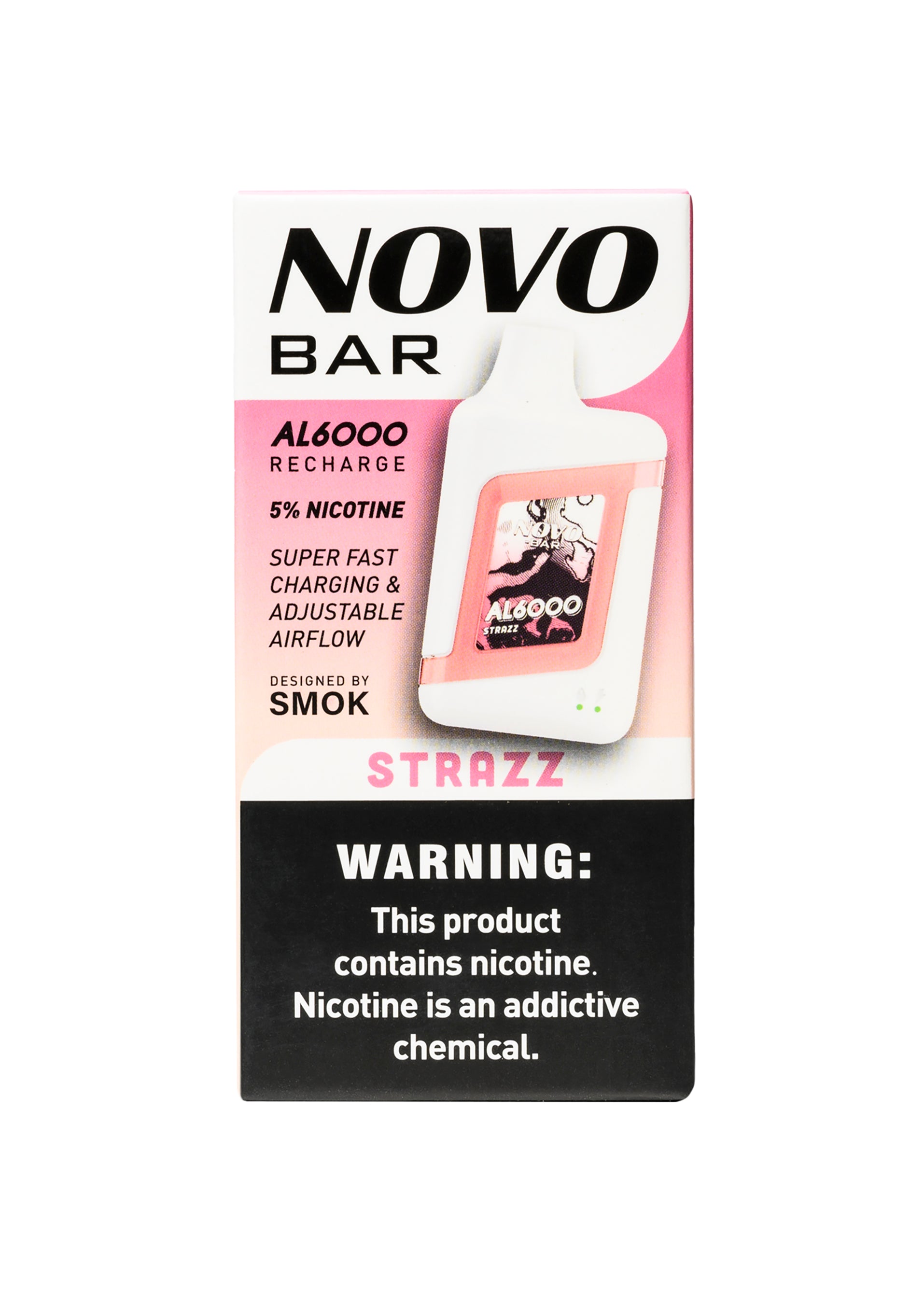 SMOK Novo Bar AL6000 Strazz | GetPop