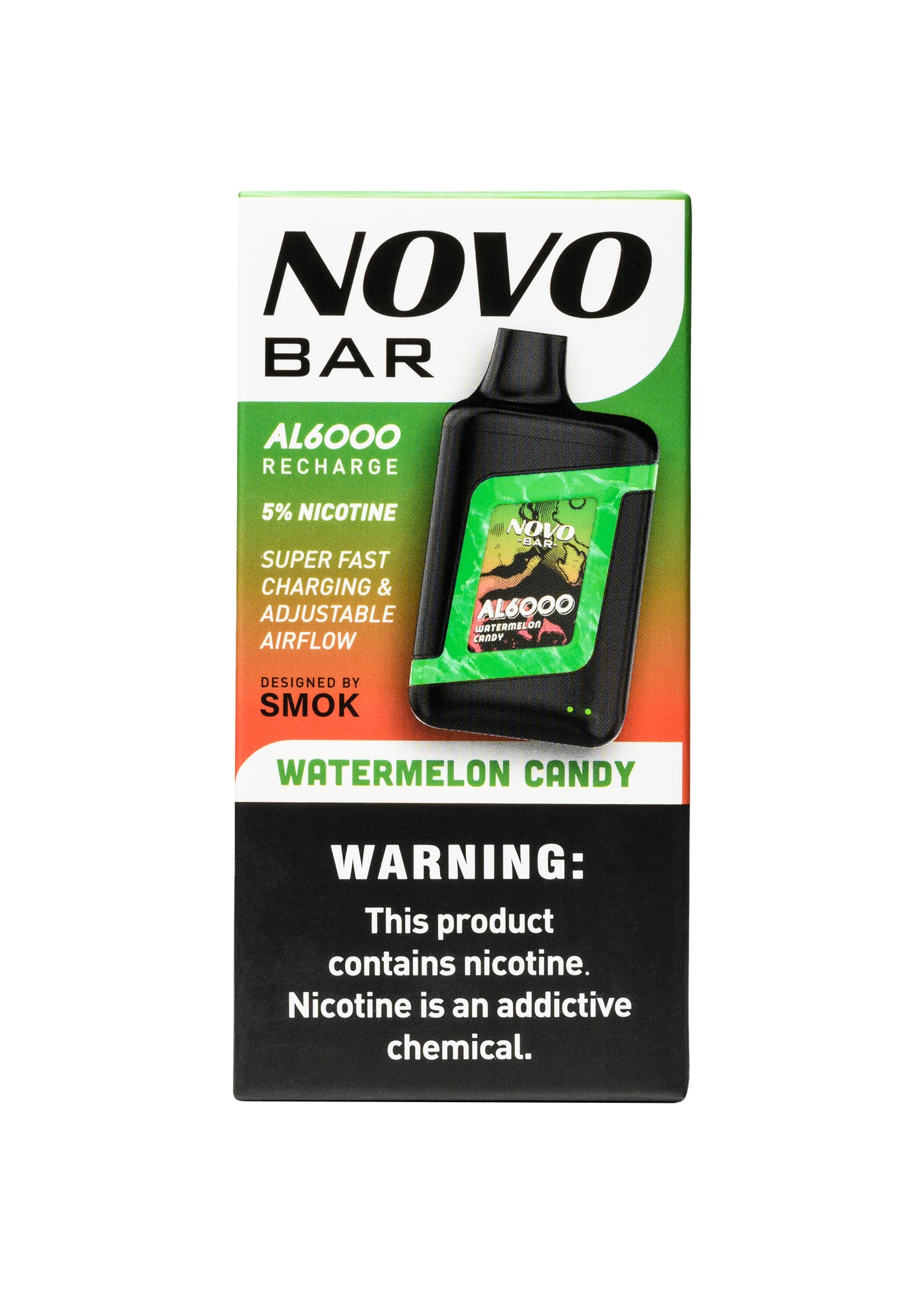 SMOK Novo Bar AL6000 Watermelon Candy | GetPop