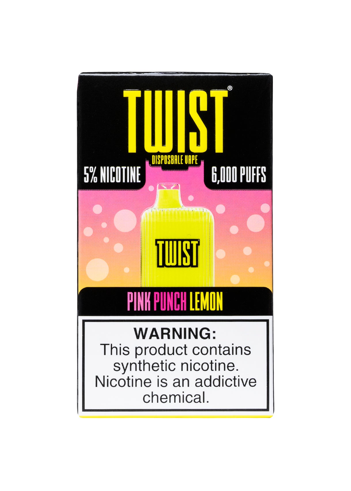 TWIST 6000 Pink Punch Lemon